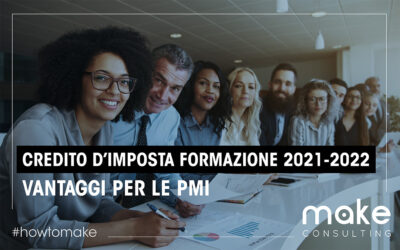Credito d’imposta formazione 2022: finanzia formazione e consulenza della tua PMI
