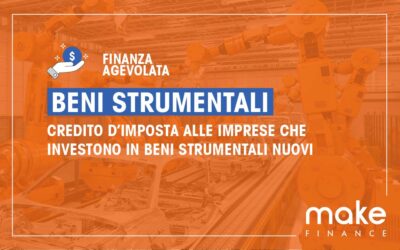 Credito d’imposta beni strumentali
