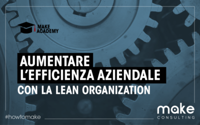 Come aumentare l’efficienza aziendale con la Lean Organization
