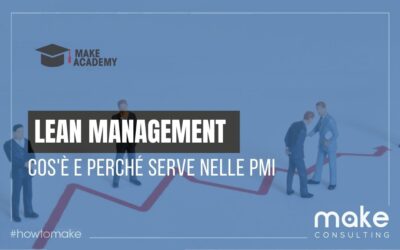 Lean Management: cos’è e perchè e serve nelle PMI