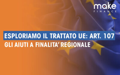Gli aiuti a finalità Regionale