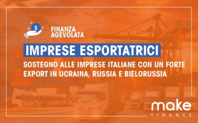Fondo 394: patrimonializzazione delle PMI colpite dalla crisi ucraina
