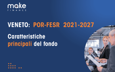 Veneto: Programma operativo Fondo Europeo Sviluppo Regionale – POR FESR 2021-2027