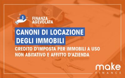 Crediti d’imposta locazioni a uso non abitativo