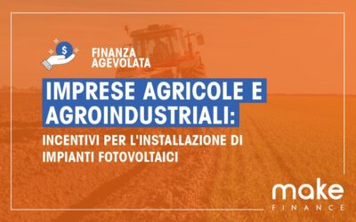 Nuovo bando: Incentivi per il fotovoltaico in agricoltura