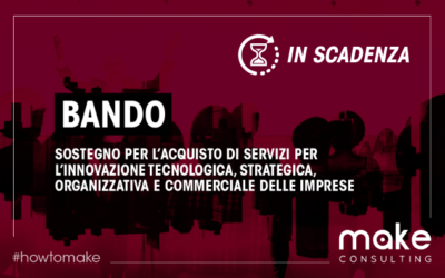 Voucher innovazione nuovo bando per PMI